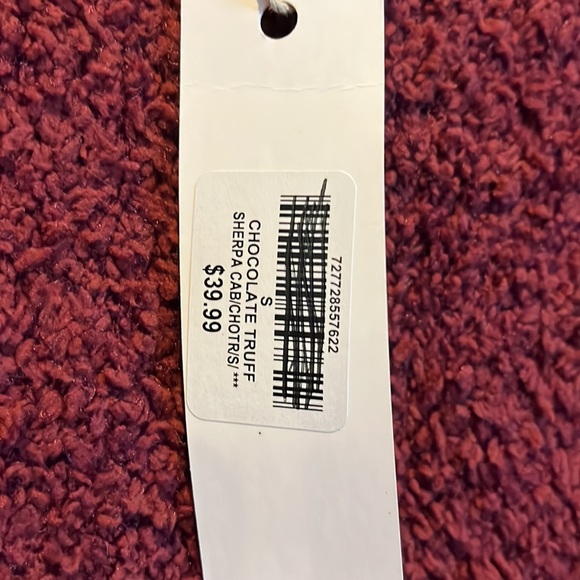 NWT Natural Reflections Sherpa 1/4 zip size small - Picture 8 of 8